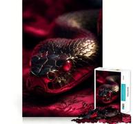 Snake Made of Gold 1000 Piece Jigsaw Puzzles for Adults Jigsaw Mind Play Home Pastime Clean Edge Lovely Present (38x26cm)