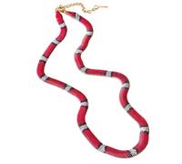 Snake Necklace Adjustable Serpentine Statement Women Men Jewellery Gift | An Extension Chain Runs 15.7 To 17.7 Inches, So It Sits Where You Want It; The Serpentine Body Follows The Neckline.