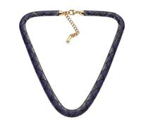Snake Necklace Adjustable Serpentine Statement Women Men Jewellery Gift | An Extension Chain Runs 15.7 To 17.7 Inches, So It Sits Where You Want It; The Serpentine Body Follows The Neckline.