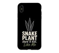Snake Plant Hard To Kill Like Me Funny Houseplant Gift Case for iPhone XS Max