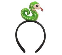 Snake Plush Headband - 16x12x3 Cm Snake Headband Kids, Year Of The Snake Headband, Snake Spring Festival Headband, Creative Cartoon Snake Hairband New Year's Eve Photo Props