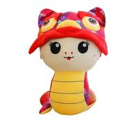 Snake Plush, Snake Animal | 11 Inch 'Year of the Snake Standing Mascot Doll 2025,Soft and Cuddly Mascot Doll for Chinese New Year Decoration