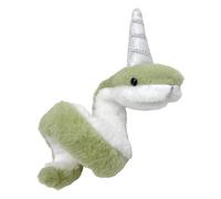 Snake Plush, Stuffed Snake | 15.75 Inch Cute Little Green Plush Snake - Year of the Snake Mascot Doll, Table Decoration, All-Round Plush Toy for Sofa, Bedroom, Car Interior