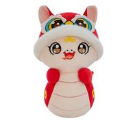 Snake Plush Toy - Snake Plush Toy | Large Snake Plush Toy | Cute Snake Plush Toy | Year Of The Snake Mascot | 9.8 Inch Snake Plush Toy Snake Plush Toy, J