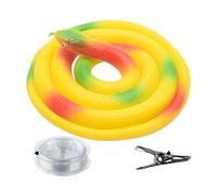 Snake Prank Clip, Snake on a String - Fake Snake for Golf,Snake Prank with Rope Clip, Tricky Accessory, Party Favor, Golf Joke, Pranks