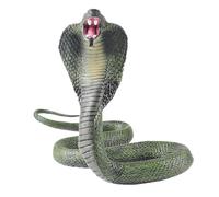 Snake Prank - Realistic Cobra Snake Figurine | Fake Rubber Serpent Toy, Scary Gag Prop for Garden, Yard, Office, Car, Bed, Bathroom, Camping, Outdoor, Indoor, Birthday, Party, Gift, Entertainment