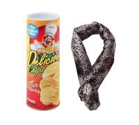 Snake Prank, Snakes in the Creative Potato Chip Snacks Can Play Pranks - Scared Spring Toy, Gag Can Pranks, Halloween Joke Toy for Party Decorations