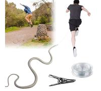 Snake Prank with String Clip, Golf Snake Prank with String and Clip, Clip on Snake Prank, DIY Golf Snake Prank with String and Clip, Snake on a String Prank, Rubber Snake Prank (C)