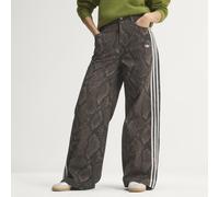 SNAKE PRINT DENIM LOOSE Trousers