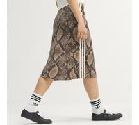 SNAKE PRINT SATIN SKIRT