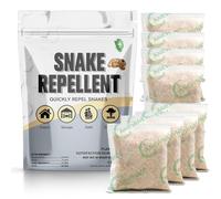 Snake Repellent for Yard Powerful, Snake Away Repellent for Outdoors Pet Safe, Get Rid of Snakes for Home/Garden/Garage, Snake Deterrent Indoor, Effective Snake Repeller -8P