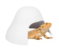 Snake - Reptile Hiding Cave Shelter | Naturalistic Snakes For Terrarium Decoration, Reptiles, Lizards, Geckos, Small Pets, Habitat Accessory