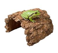 Snake , Resin Shelter for Habitat, Terrace for Resting for Turtles, for Aquarium, Tank, Leopard, Turtle, Geckos, Reptiles, Amphibians, Snake, Bearded Dragon