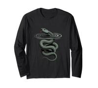 Snake Rising from Water Serpent Long Sleeve T-Shirt