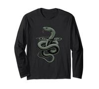 Snake Rising from Water Serpent Long Sleeve T-Shirt