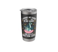 Snake Serpent I Worked Hard So My Snake Can Have A Better Stainless Steel Insulated Tumbler