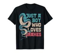 Snake Serpent Just A Boy Who Loves Snakes T-Shirt