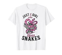 Snake Serpent Just A Girl Who Loves Snakes T-Shirt