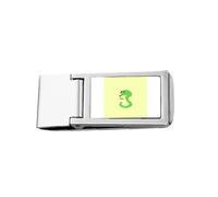 Snake Serpent Sound Art Deco Fashion Slim Money Clip Stainless Holder Pocket Wallet