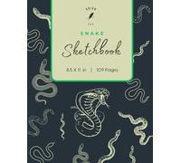 Snake Sketchbook: Unleash Your Artistic Venom with the Snake Drawing Book