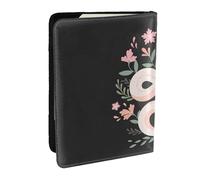Snake Skin Black and White Print Passport Holder Cover Wallet Passport Cover, Passport Wallet Case for Cards and Documents