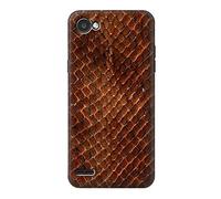 Snake Skin Case Cover For LG Q6