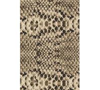 Snake Skin: Graph Paper Notebook, 6x9 Inch, 120 pages