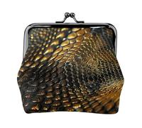 Snake Skin Print Versatile Coin Purse Exquisite Mini Wallet Cute Change Pouch for Any Occasion
