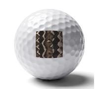 Snake Skin Python Custom Golf Ball Soft Practice Golf Balls Performance Distance And Speed for Indoor Outdoor