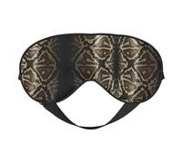 Snake Skin Sleep Eye Mas Updated Design Light Blocking Night Eye Blinder Men Women Shift Work Travel