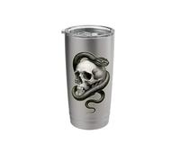 Snake Skull Cobra Serpent Stainless Steel Insulated Tumbler