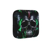 Snake Skull Deadly Period Proof Storage Bag-Feminine Hygiene Travel Case for Sanitary Pads, Discreet Mensural Pouch for Purse Office
