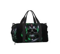 Snake Skull Deadly Sports Duffel Bag-Weekender with Shoe Compartment