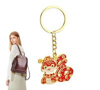 Snake Souvenir 2025 New Year,2025 Chinese Snake Pendant Souvenir Charm - Chinese Keychain Snake Lunar Year Blessing Souvenir, Snake Lucky Charm for Bag, Backpack