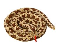 Snake Stuffed Animal, Snake Soft Toy, Snake Pillow Doll Toys, Giant Plush Fake Snake Cuddly Doll, Soft 3D Long Python, Lifelike Large Anaconda Toy for Kids as Party Decoration Prank Props (#7,190cm)