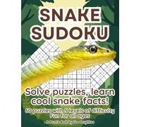 SNAKE SUDOKU: Solve puzzles, learn cool snake facts! (Animal Sudoku)