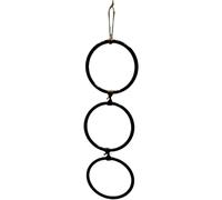 Snake Tank Accessories - Snake Decor - Interactive Pet Game Toy with Swing Hoop Chain Interactive Pet Play Toy with Hoop Chain P