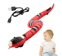 Snake Toy - ABS Electronic | Robotic Tоy - Smart Sensing Obstacle Avoidance Model 187g, Innovative Remote Control Prank Set With Wagging Tail For Interactive Children Playtime