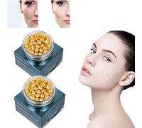 Snake Venom Extract Serum Capsule Anti-wrinkle Anti-aging, Fullerene Sheep Placenta Intensive Facial Serum, Skin Brightening Hydrating Firming Lifting (2pcs)