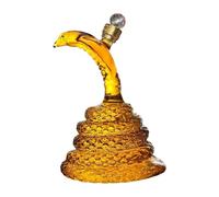 Snake Whisky Bottle, Whiskey Decanter Set, Snake-Shaped Wine Bottle, Family Dining Practical Wine Bottle, Unique Style Cabinet Decoration Wine Bottle (1000ml)