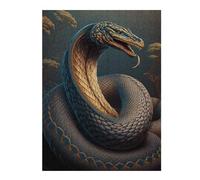 Snake Wild Life Colourful Jigsaw Puzzle for Adults, 500 PCS