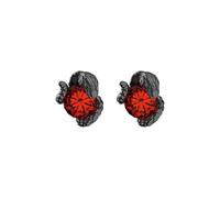 Snake winding around earrings for couples in the West European style;