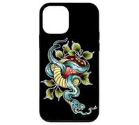 Snake x Apple x Garden of Eden x Adam & Eve Neo-Traditional Case for iPhone 12 mini