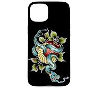 Snake x Apple x Garden of Eden x Adam & Eve Neo-Traditional Case for iPhone 15 Plus