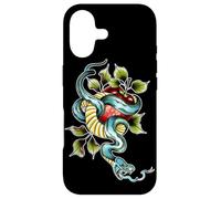 Snake x Apple x Garden of Eden x Adam & Eve Neo-Traditional Case for iPhone 17