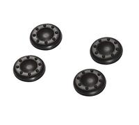 Snakebyte Four Analog Stick Control Caps for the Playstation 4 Controller - Black