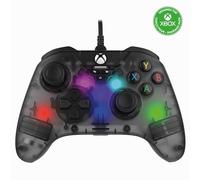 Snakebyte GAMEPAD RGB X - smoke - Officially licensed, wired Xbox Series X|S & PC Controller | precise Hall Effect sensors | audio connection | RGB lighting | 3m cable length