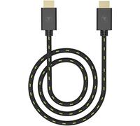 snakebyte HDMI CABLE SX 4K - Xbox Series X HDMI 2.0 cable, compatible with 1080p, 3D, 4K@60Hz, UHD devices, suitable for Xbox, PS5, PS4, NWS, Blu-ray, monitors, TV sets, 3 m mesh cable, Xbox design
