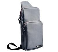 Snakebyte Sling Case S2 - Compatible with Switch 2, OLED & Lite, Space for Console, Controllers, Games & Accessories, Padded Main Compartment & Soft Inner Lining, Water-Repellent (Gray)