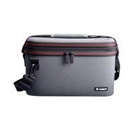 Snakebyte System Organizer Case S2 - Carrying Case for Nintendo Switch 2, Protective Organizer Bag for Console, Games and Accessories, Grey